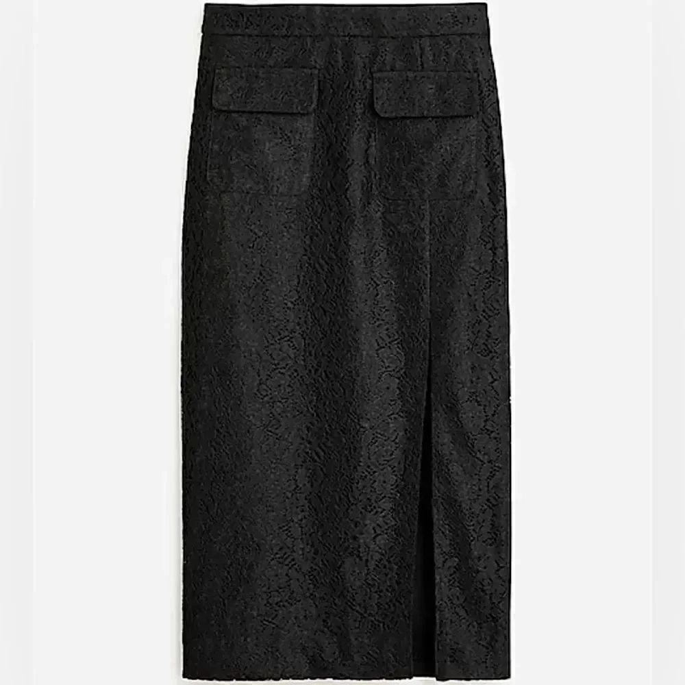 J Crew Side-slit Lace Pencil Skirt NWT